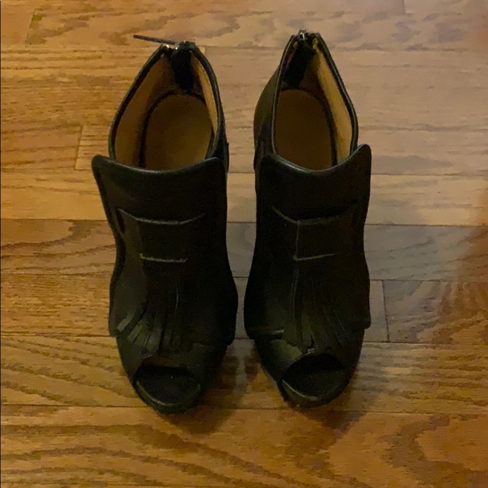 Black L.A.M.B booties